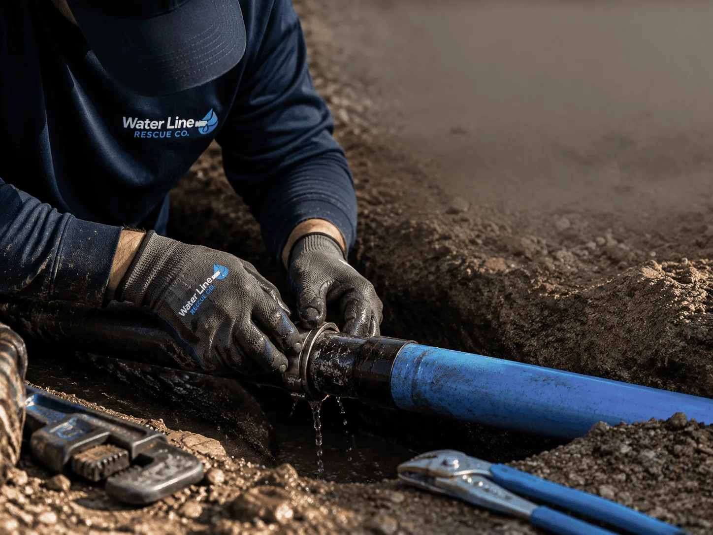 Why choose Water Line Repair in Woodside, DE